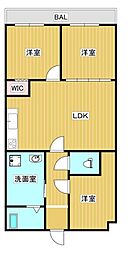 間取図画像 3LDK