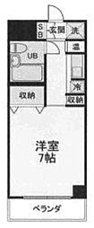 間取図画像 1K