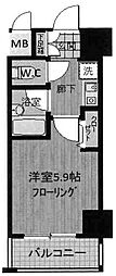 間取図画像 1K