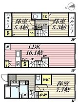 URBAN PARK三鷹 108 ｜ 東京都三鷹市上連雀6丁目（賃貸テラスハウス3LDK・1階・85.70㎡） その2