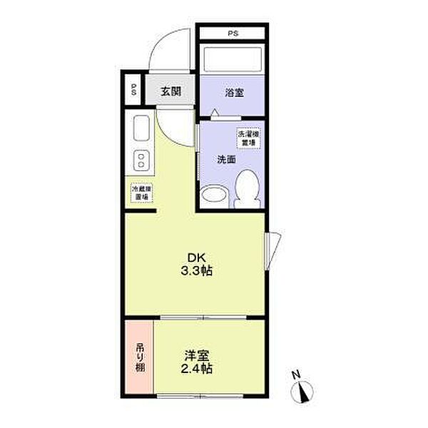 西荻窪レジデンス 202｜東京都杉並区西荻南2丁目(賃貸マンション1DK・2階・18.01㎡)の写真 その1