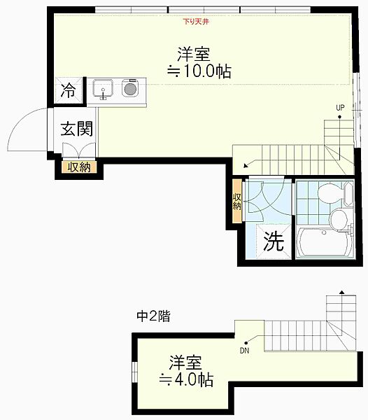 東京都武蔵野市吉祥寺北町2丁目(賃貸マンション1R・3階・30.12㎡)の写真 その4