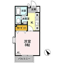 コーポドエルE 202 ｜ 東京都三鷹市大沢5丁目20-18（賃貸アパート1K・2階・26.93㎡） その2