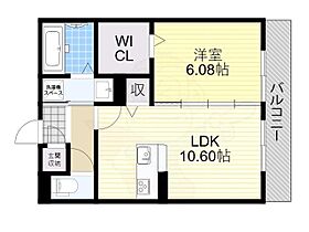 レジデンスコート栗東 302 ｜ 滋賀県栗東市綣５丁目（賃貸アパート1LDK・3階・43.41㎡） その2