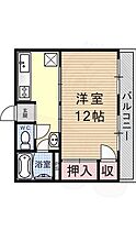 サニーハイツB  ｜ 滋賀県草津市野路東４丁目（賃貸アパート1DK・1階・34.50㎡） その2