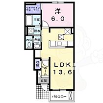 モルトベーネ1  ｜ 滋賀県湖南市三雲（賃貸アパート1LDK・1階・46.06㎡） その2