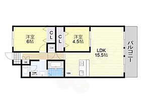 SUNWARD 503 ｜ 滋賀県栗東市高野（賃貸マンション2LDK・5階・63.00㎡） その2