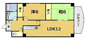 滋賀県大津市浜大津３丁目（賃貸マンション2LDK・4階・60.50㎡） その2