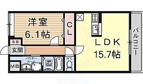 ブリックヤード  ｜ 滋賀県草津市南草津３丁目（賃貸マンション1LDK・2階・50.00㎡） その2