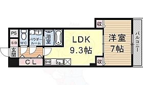 CITY SPIRE浜大津駅前  ｜ 滋賀県大津市浜大津１丁目（賃貸マンション1LDK・9階・40.88㎡） その2