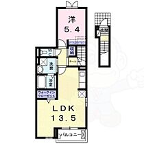 滋賀県栗東市上鈎52番1号（賃貸アパート1LDK・2階・49.89㎡） その2