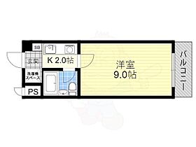 滋賀県草津市矢橋町（賃貸マンション1K・6階・22.30㎡） その2