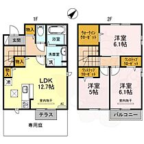 エステート4  ｜ 滋賀県野洲市三上（賃貸アパート3LDK・1階・78.93㎡） その2