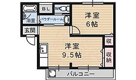 グランコートビワコ  ｜ 滋賀県大津市浜大津３丁目（賃貸マンション1LDK・4階・36.99㎡） その2