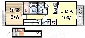 プリート カーサ  ｜ 滋賀県大津市大萱５丁目（賃貸アパート1LDK・2階・42.37㎡） その2