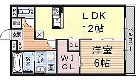 カサレリア2 102 ｜ 滋賀県大津市大萱２丁目（賃貸アパート1LDK・1階・50.28㎡） その2