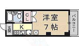 メゾン・ファミーユ 1Kの間取図画像