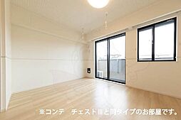ラクーン守山 1階1LDKの室内