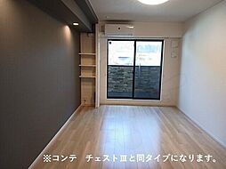 ジュネス エアリー 2階1Kのリビング/ダイニング