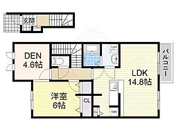 プロニティ 1SLDKの間取図画像