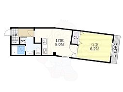 Ambellir 1LDKの間取図画像