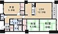 コスモ守山5番館6階8.9万円