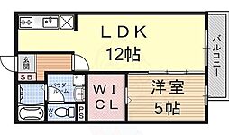 ユーメイン 1LDKの間取図画像