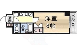 グッドライフ南草津2 1Kの間取図画像