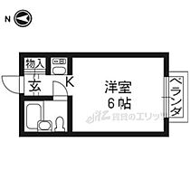 ＭＥＷハウス桃山 406 ｜ 京都府京都市伏見区桃山水野左近東町（賃貸マンション1R・2階・15.30㎡） その2