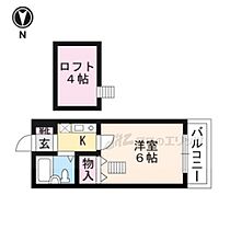 グレースコーポ大塚 506 ｜ 京都府京都市山科区大塚檀ノ浦（賃貸マンション1K・4階・17.01㎡） その2