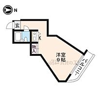 京都府京都市山科区御陵鳥ノ向町（賃貸マンション1K・3階・21.00㎡） その2