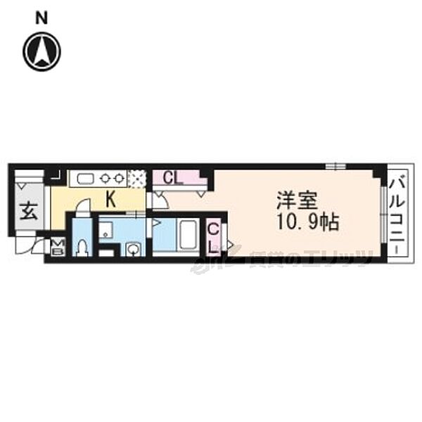 京都府京都市南区八条源町(賃貸マンション1K・1階・34.51㎡)の写真 その2