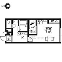 京都府京都市南区久世殿城町（賃貸アパート1K・1階・20.28㎡） その2