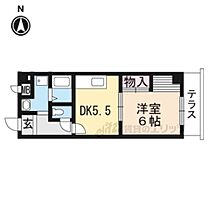 京都府京都市山科区音羽乙出町（賃貸マンション1DK・3階・38.64㎡） その2