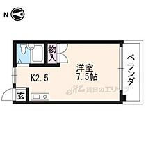 ヴィーヴル藤の森 6-F ｜ 京都府京都市伏見区深草東軸町（賃貸マンション1K・6階・26.20㎡） その2