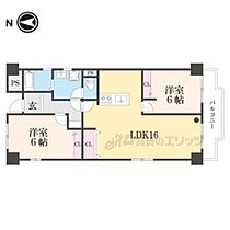 ユニ宇治マンション5号館  ｜ 京都府宇治市木幡内畑（賃貸マンション2LDK・3階・65.46㎡） その2