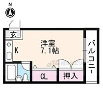 京都府京都市山科区四ノ宮大将軍町（賃貸マンション1R・3階・19.80㎡） その2