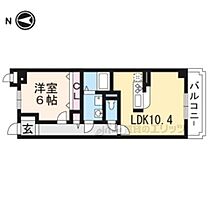 京都府京都市山科区勧修寺西金ケ崎（賃貸マンション1LDK・3階・42.06㎡） その2