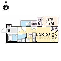 京都府久世郡久御山町佐古内屋敷（賃貸アパート1LDK・1階・42.15㎡） その2