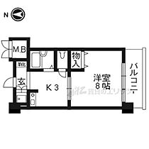 京都府宇治市大久保町上ノ山（賃貸マンション1K・2階・27.71㎡） その2