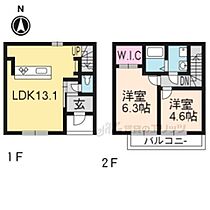 京都府京都市東山区本町18丁目（賃貸テラスハウス2LDK・1階・57.61㎡） その2