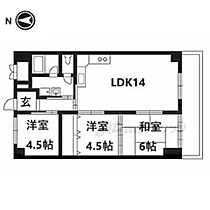 京都府京都市山科区西野阿芸沢町（賃貸マンション3LDK・10階・63.36㎡） その2