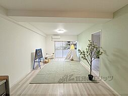 京都地下鉄東西線 椥辻駅 徒歩23分の賃貸マンション 1階1LDKのリビング/ダイニング