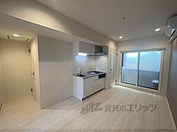 京都市営烏丸線 竹田駅 徒歩8分の賃貸アパート 2階1DKのリビング/ダイニング