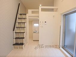 京都地下鉄東西線 椥辻駅 徒歩8分の賃貸アパート 1階1Kのリビング/ダイニング