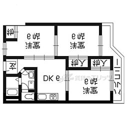 間取図画像 3DK