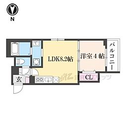 F asecia Kuulei 1LDKの間取図画像
