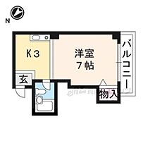 京都府京都市山科区小野蚊ヶ瀬町（賃貸マンション1K・4階・22.00㎡） その2