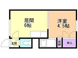 とんでんパールハイツ 2階/206