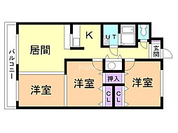 フェイマスＫＩＴＡＭＩ　2番館 3階